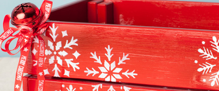 Cómo decorar una caja de navidad