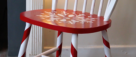 Cómo hacer y decorar una silla navideña Cómo hacer y decorar una silla navideña