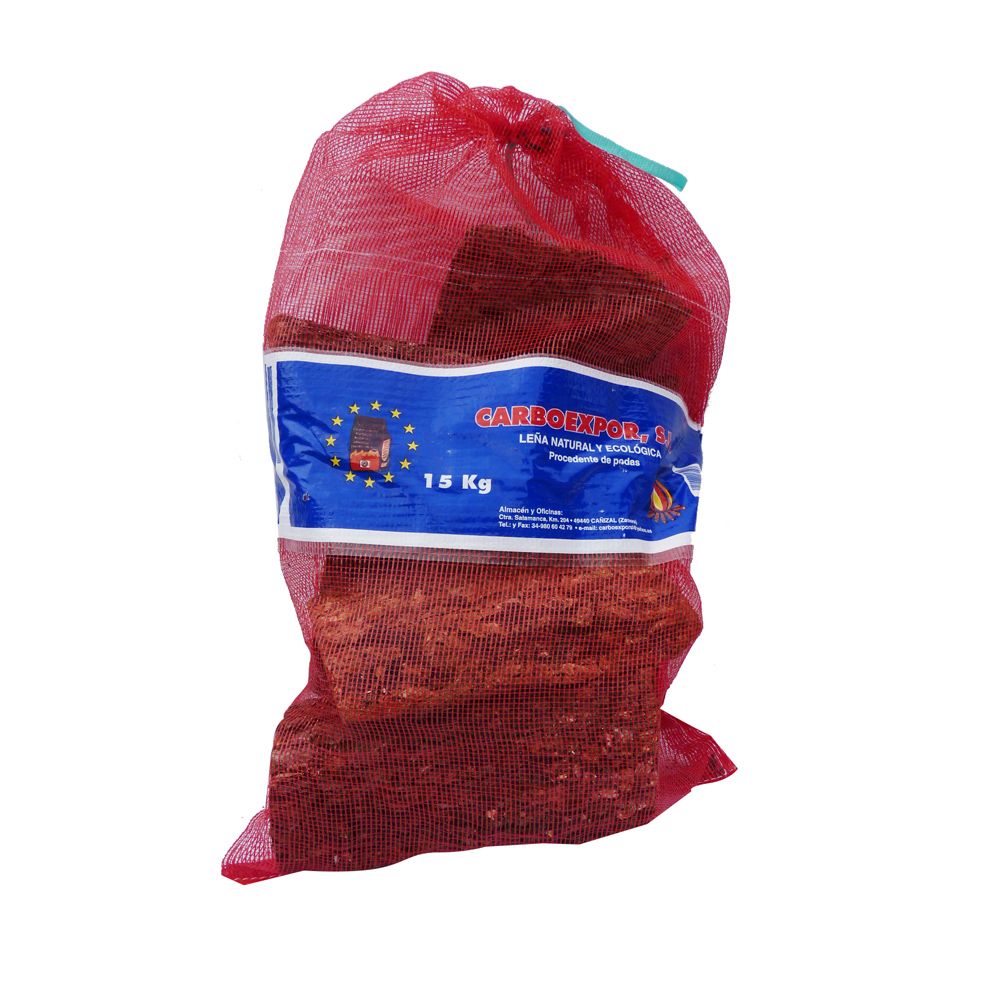 SACO DE LEÑA 15 KG SACO DE LEÑA 15 KG