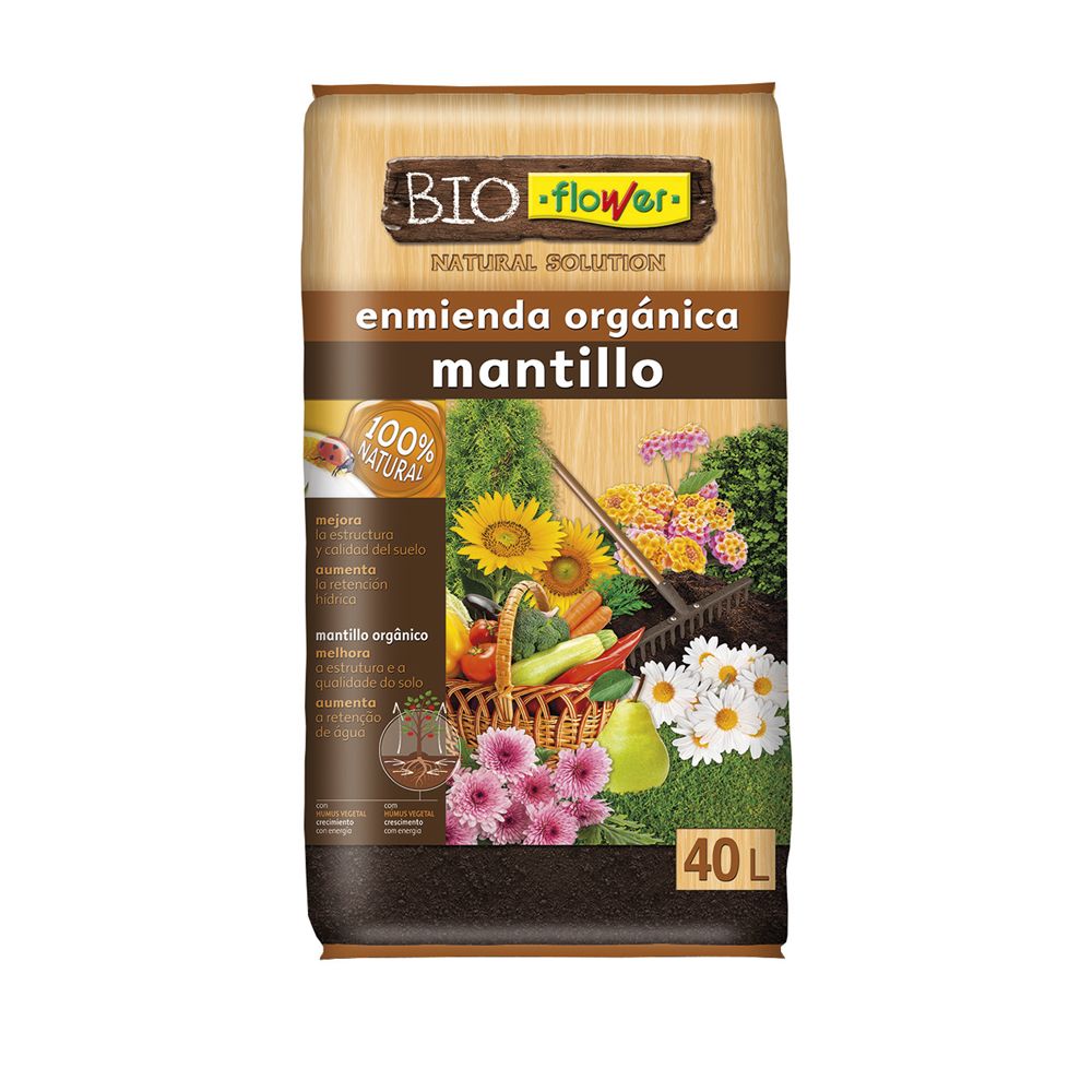 MANTILLO ORGÁNICO 40 L MANTILLO ORGÁNICO 40 L