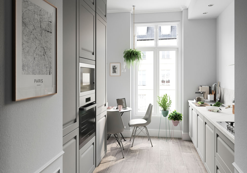  colores de moda para paredes de pasillos