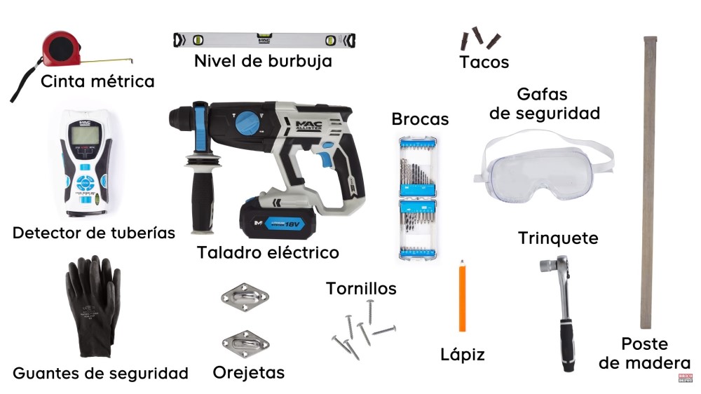 como sujetar un toldo