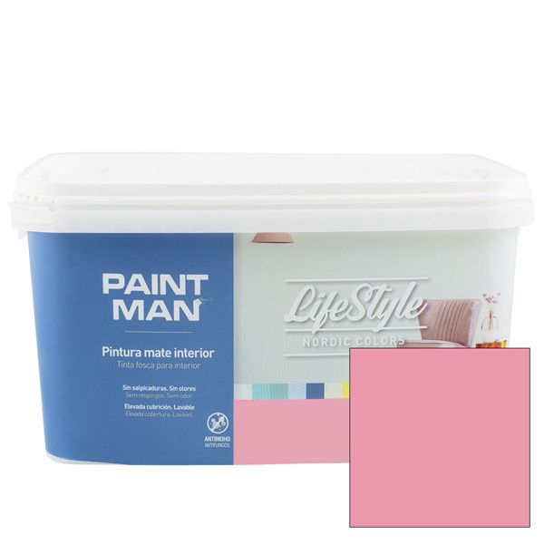 pintura rosa