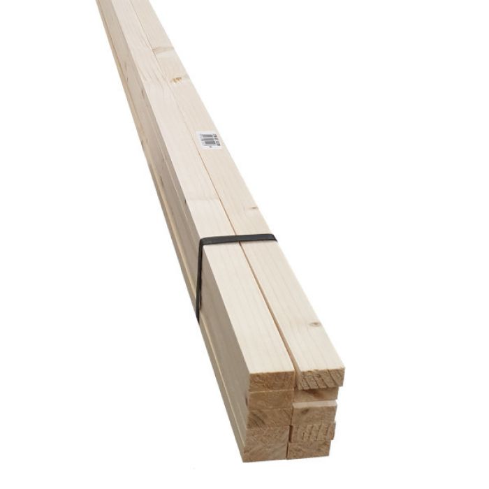 Pack 10 listones para friso 200 x 2,7 x 1,3 cm Pack 10 listones para friso