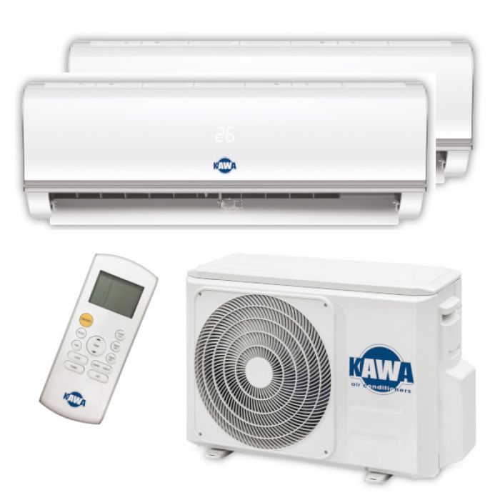Aire acondicionado Wi-Fi 2500 y 3000 frg Kawa 2 split Aire acondicionado Wi-Fi 2500 y 3000 frg Kawa 2 split