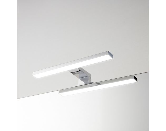 Aplique de baño cromado yuma 30cm Aplique de baño cromado yuma 30cm