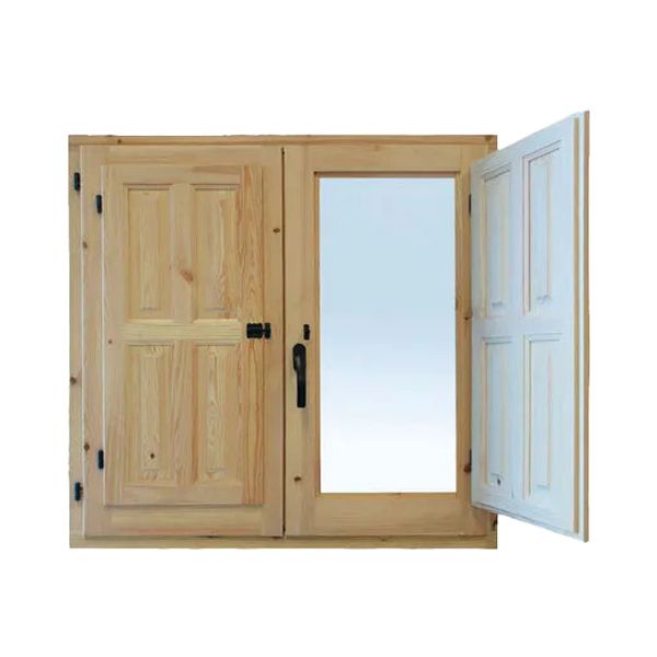Ventana madera Estufa pellet Pasillo 8 kW Canadian