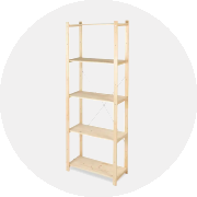 Estanterías de madera