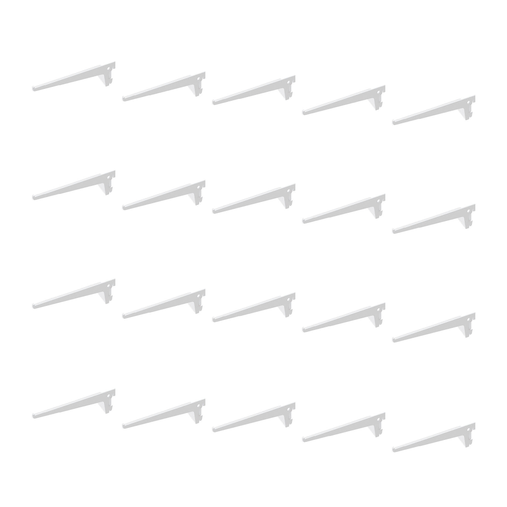 Soportes para estante jagmet de ranura simple con paso 50