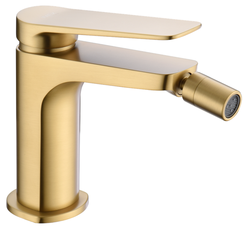 Mice- grifo monomando de bidet- mezclador de wc - color oro cepillado