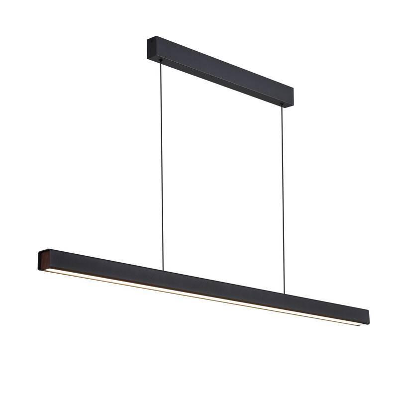 Nettlife lámpara colgante negra LED 108.5x4.6