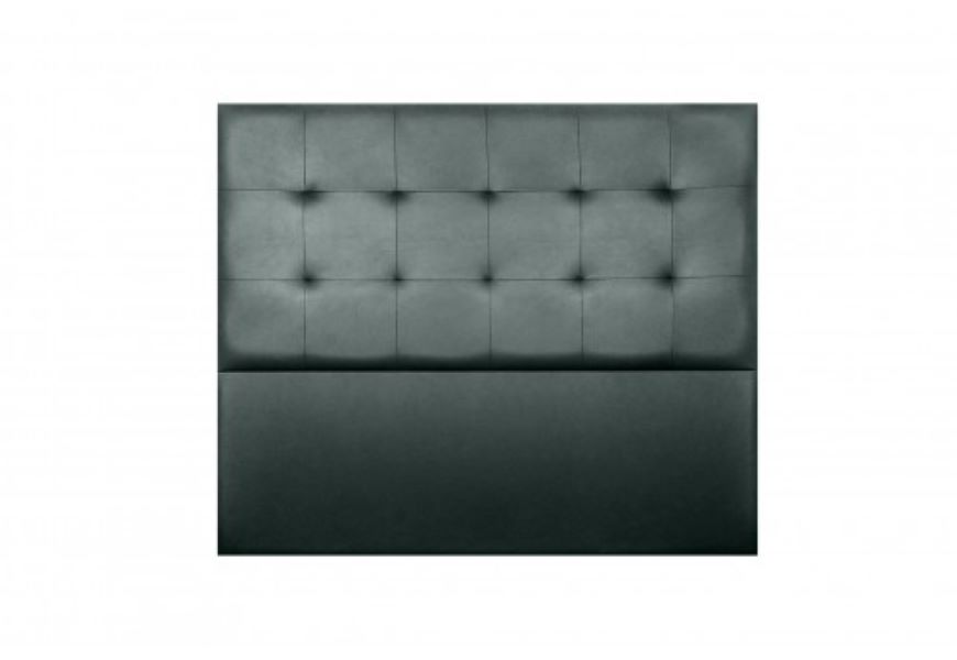 Cabecero aster polipiel ceniza 115