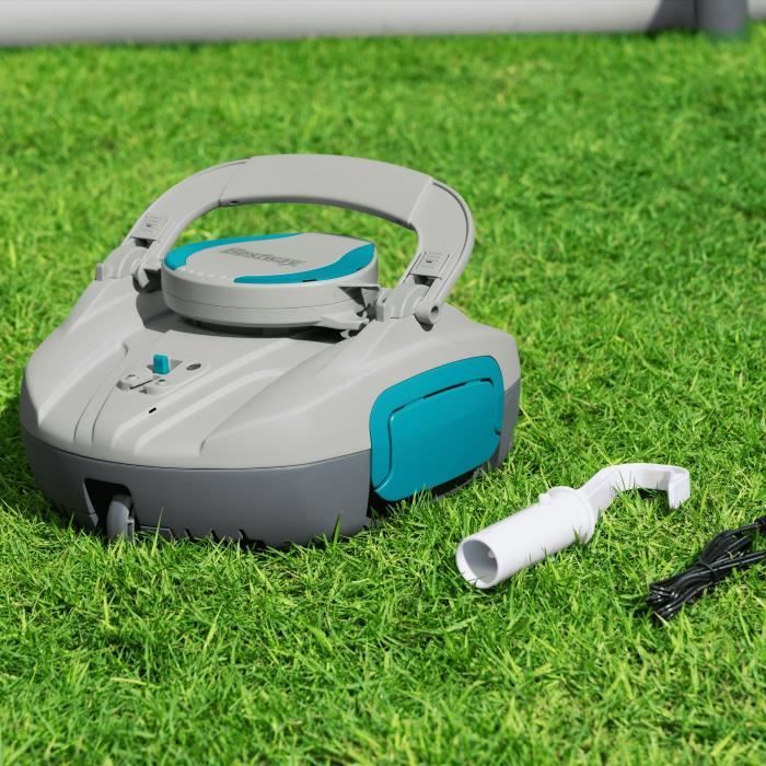 Robot aspirador - Bestway - jade - recargable y autónomo - limpieza de fond