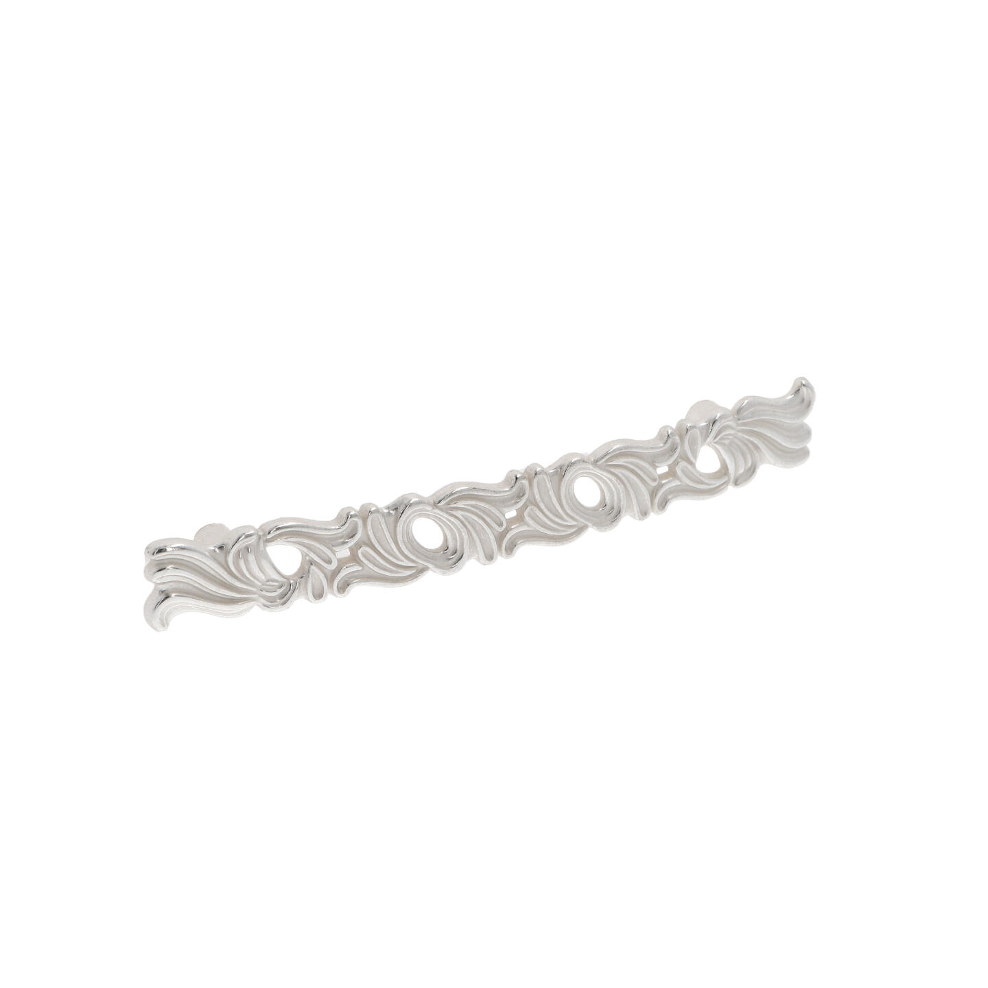 Tirador para mueble 829 en zamac dist entre ejes 128mm plata lote de 25