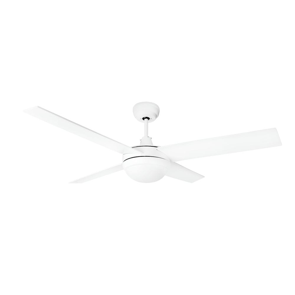 Ventilador de techo luz LED küken blanco 55w