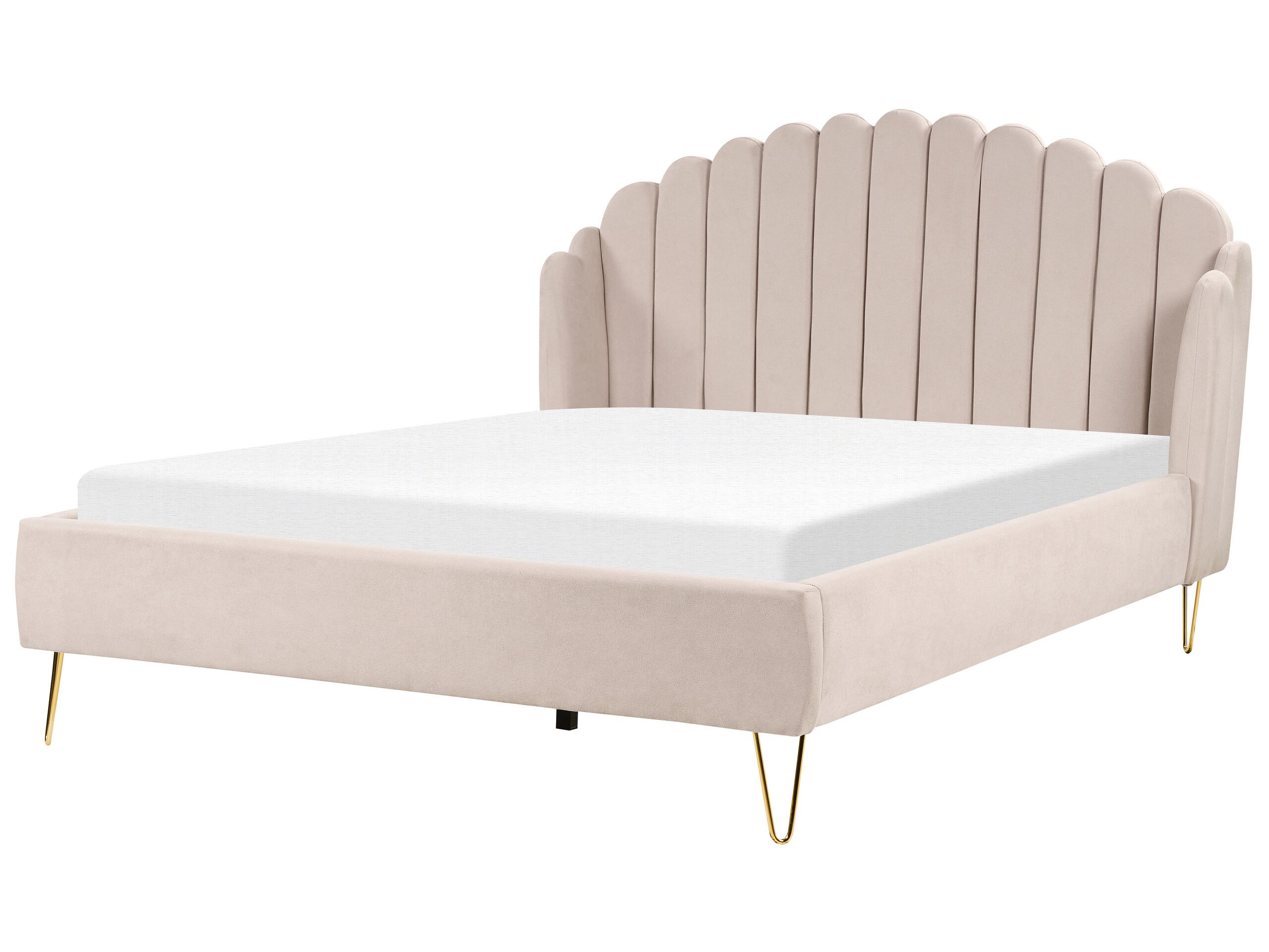 Cama tela ambillou 180 x 200 cm beige claro