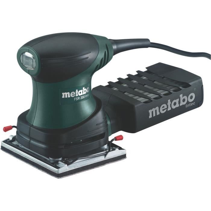 Lijadora orbital metabo - fsr 200 intec box