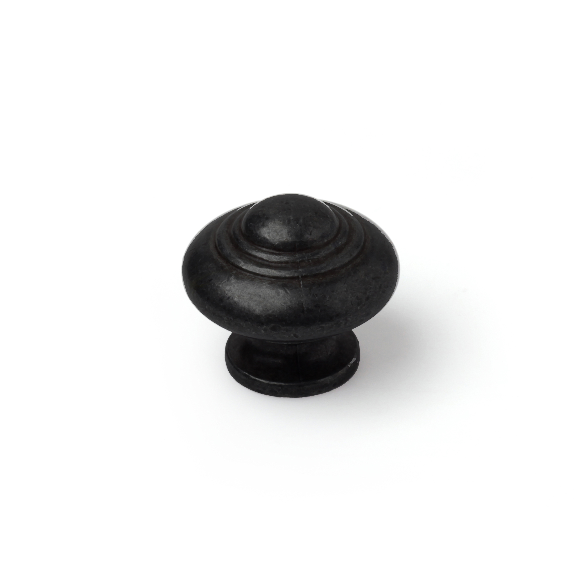 Pomo para mueble rei 3112 | 30x30x26 mm | negro mate | zamak