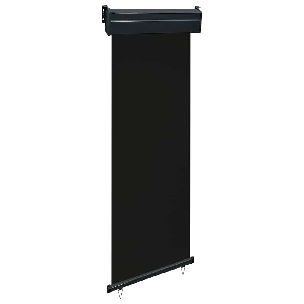 vidaXL toldo lateral de balcón negro 65x250 cm