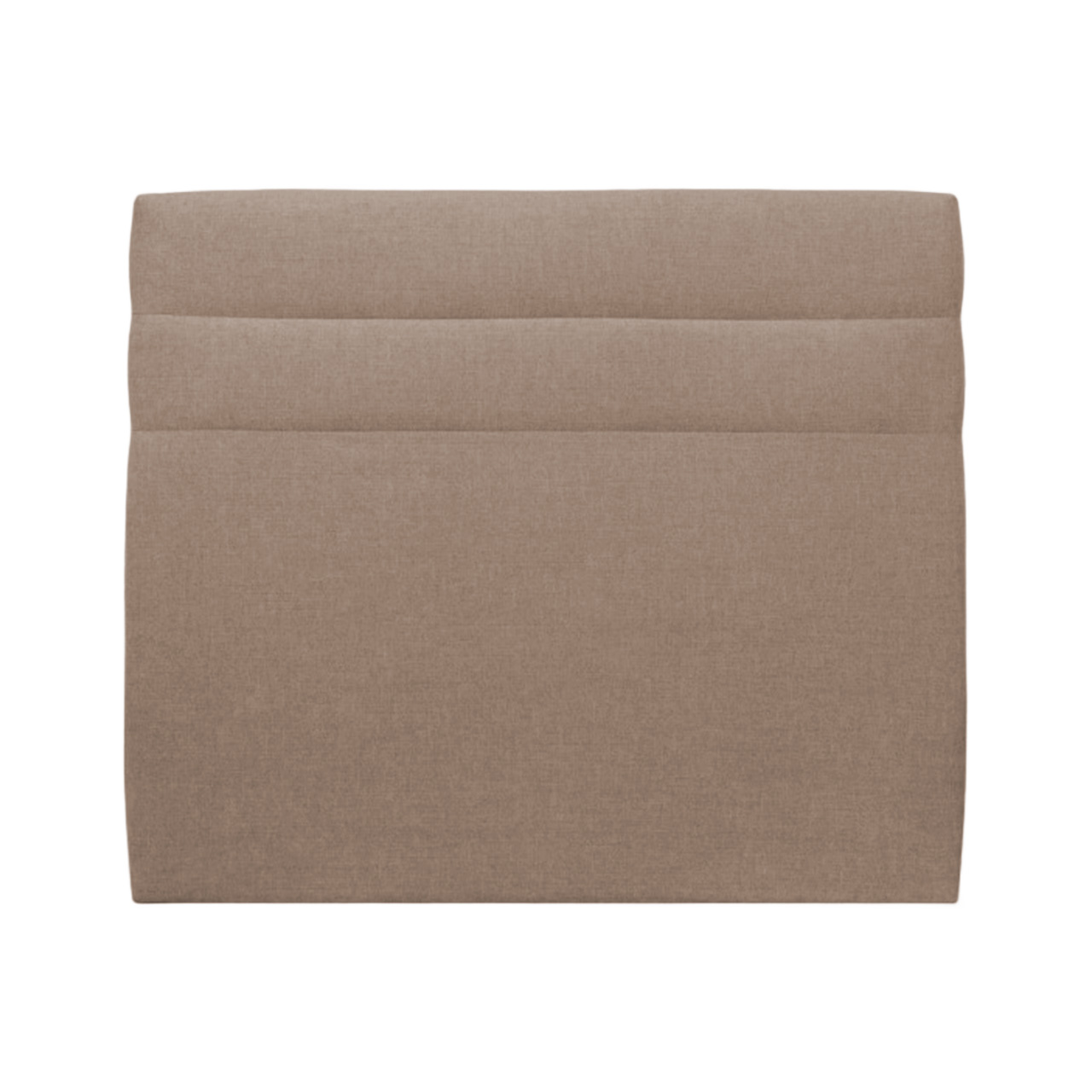 Cabecero de cama 2 líneas tribu taupe 120 x 105 cm altura 120 cm indream