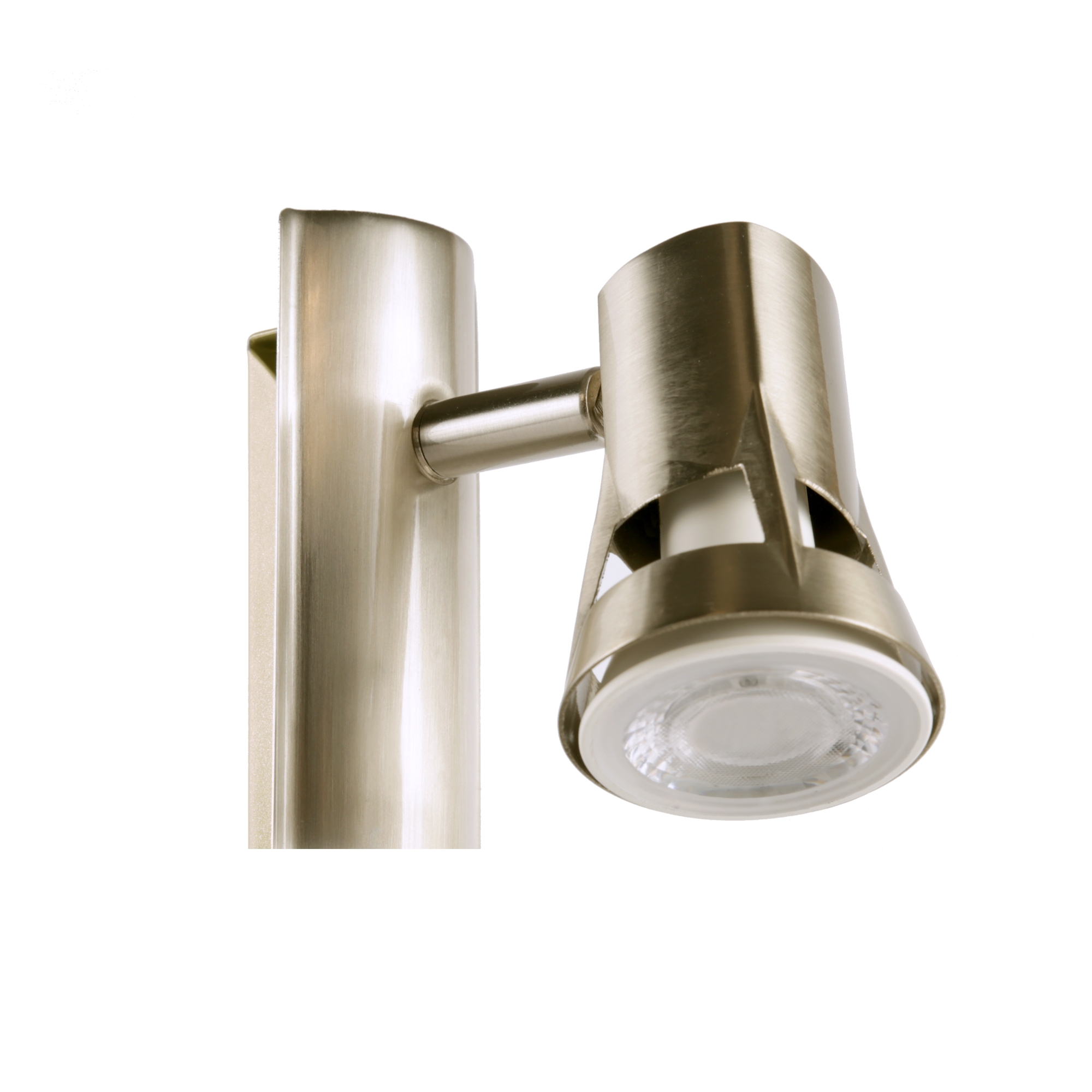 Aplique para baño foco 1xgu10 cuero viejo