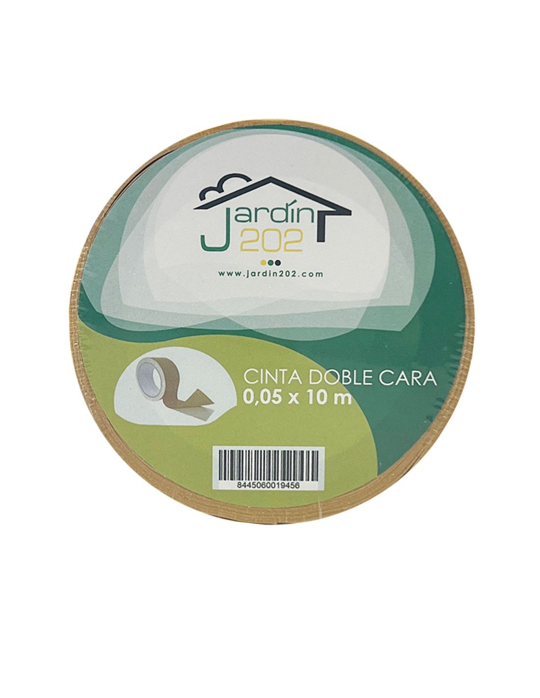 Jardin202 - cinta adhesiva doble cara para césped y cauchos | 10m x 50mm