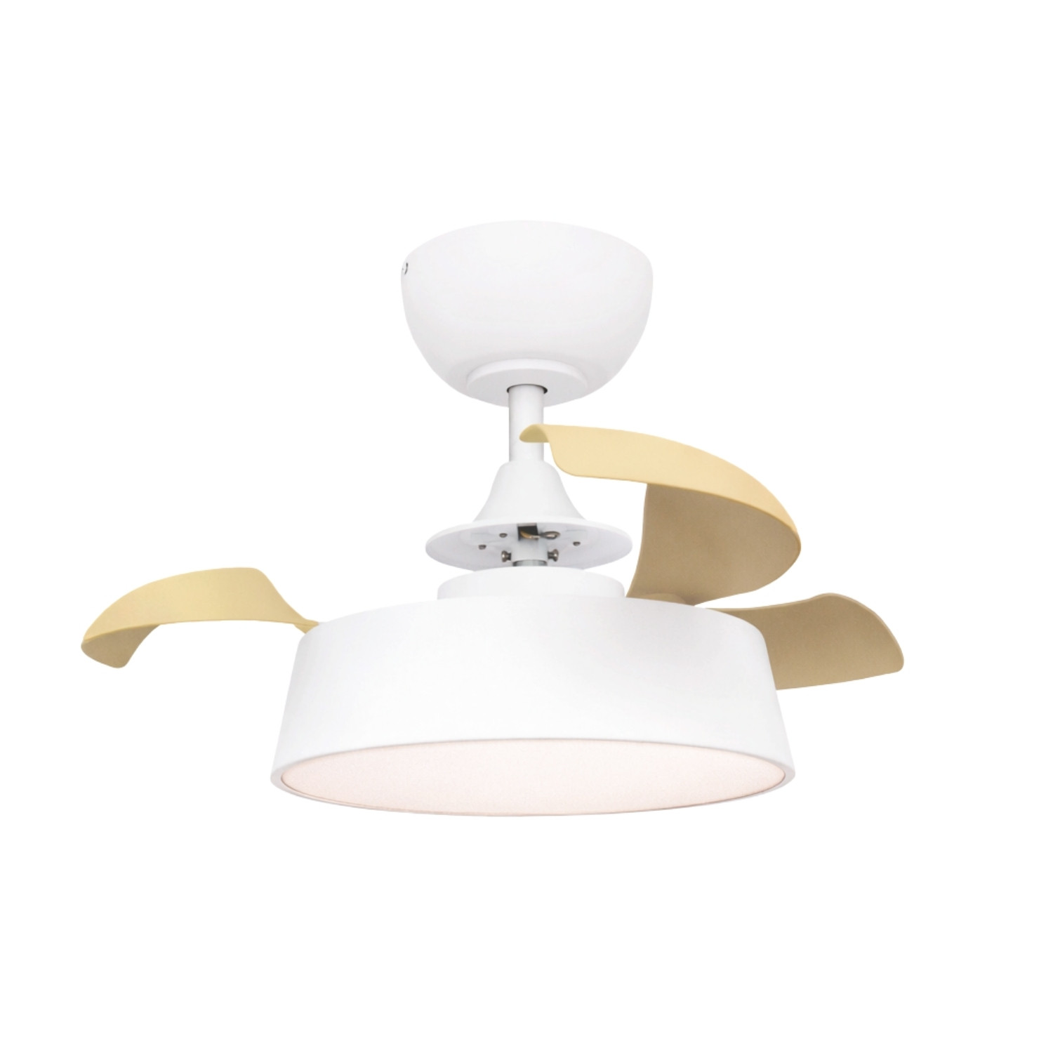 Ventilador de techo breeze con luz LED y mando a distancia raydan