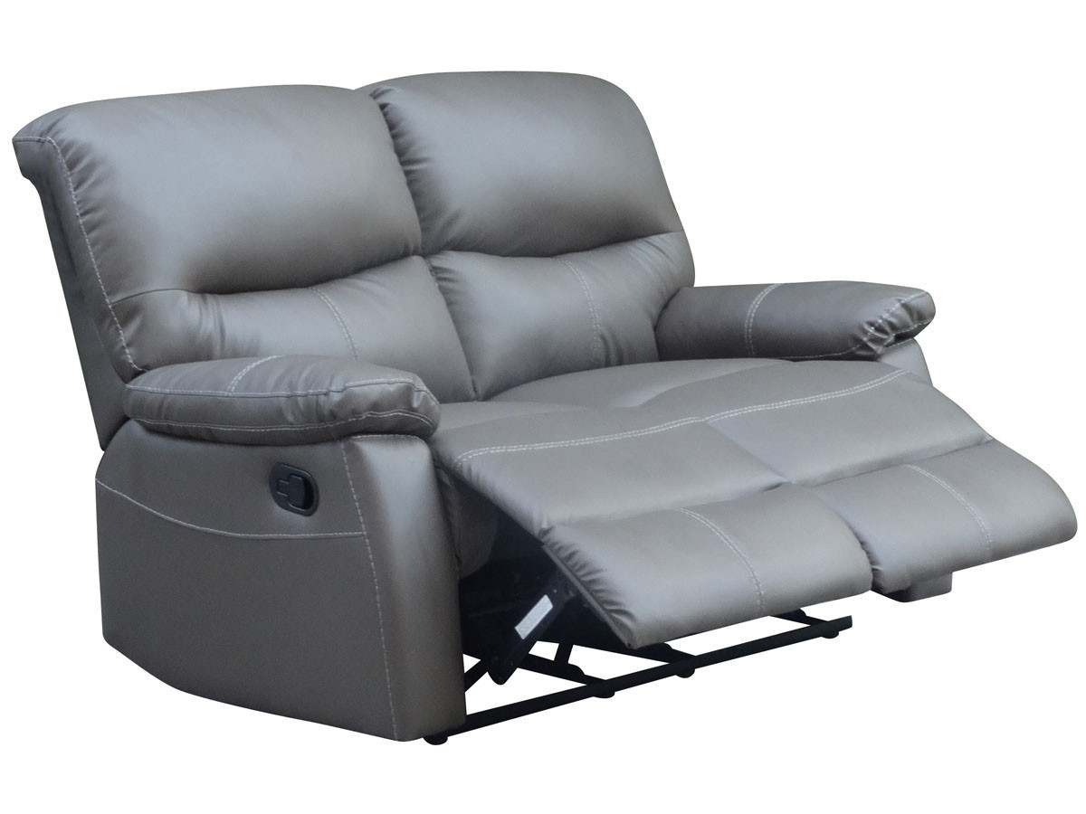 Sofá reclinable 3 plazas "lincoln" - topo