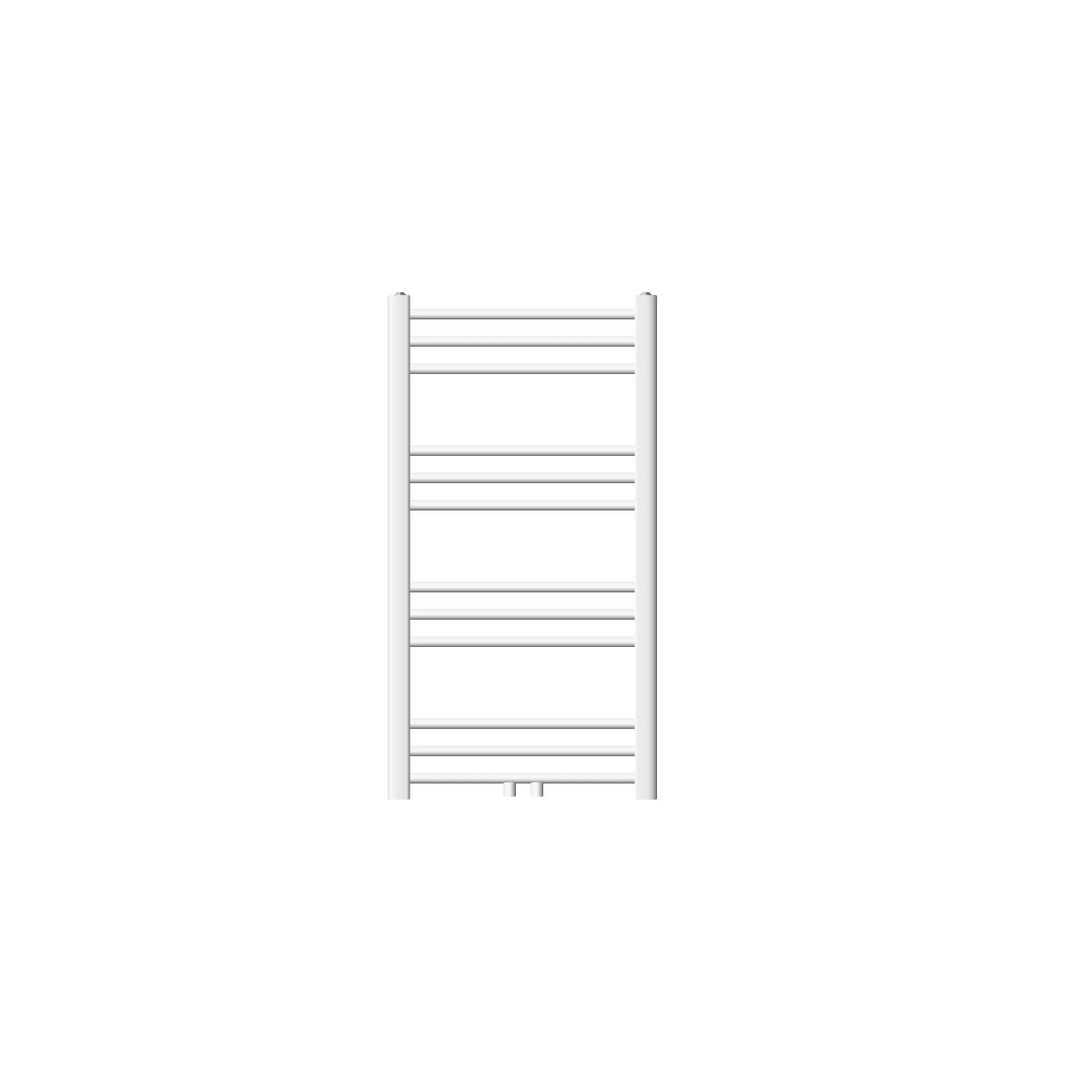 Radiador toallero de baño - 500 x 800 mm blanco ecd germany