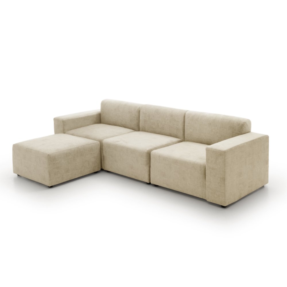 Sofa diseño modular monica beige hanoi