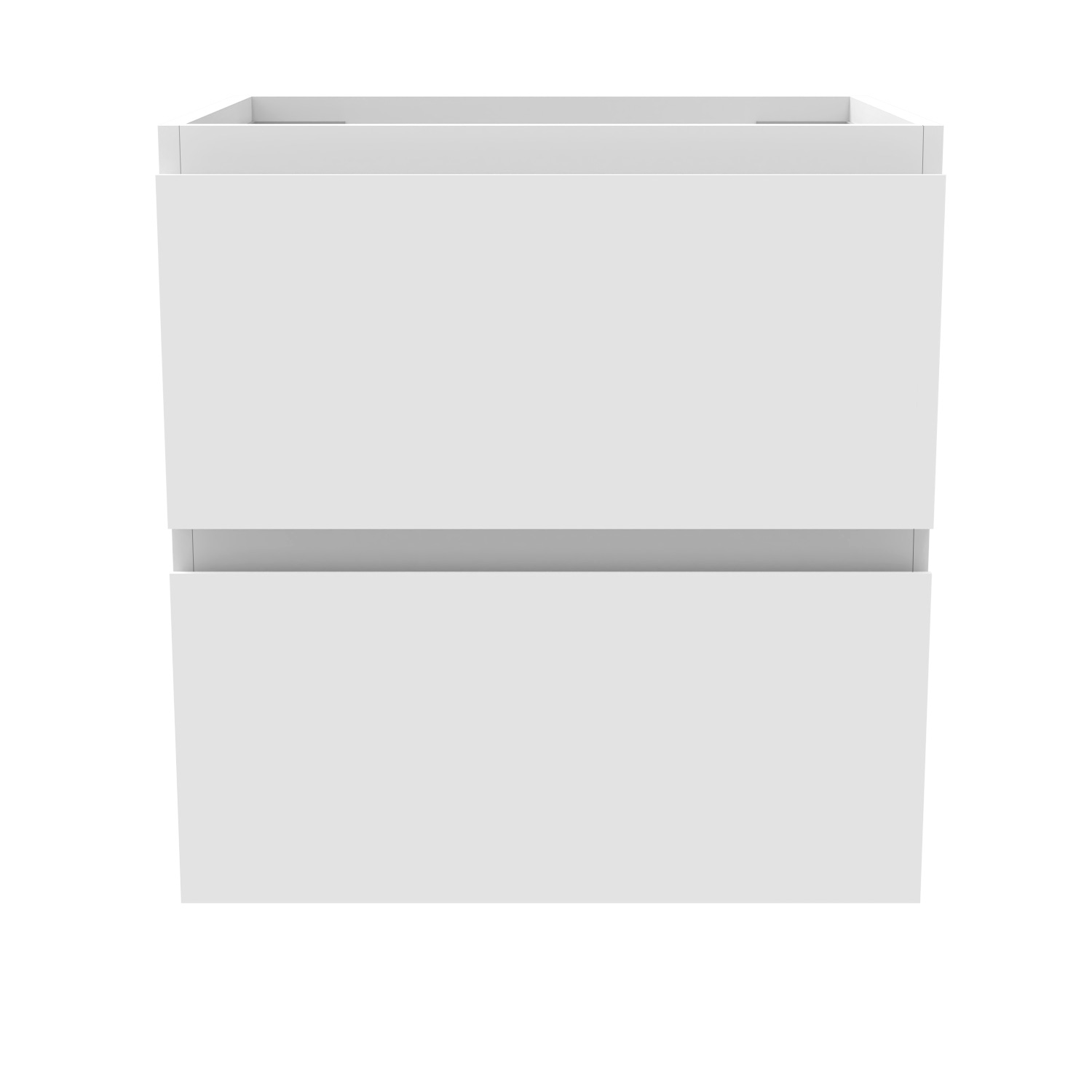 Mueble de baño aica 50 x 38,5 x 52cm, blanco, dos cajones
