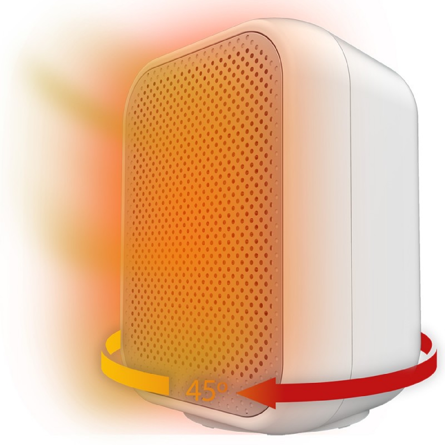 Cecotec calefactor cerámico de sobremesa readywarm 1500 max ceramic rotate