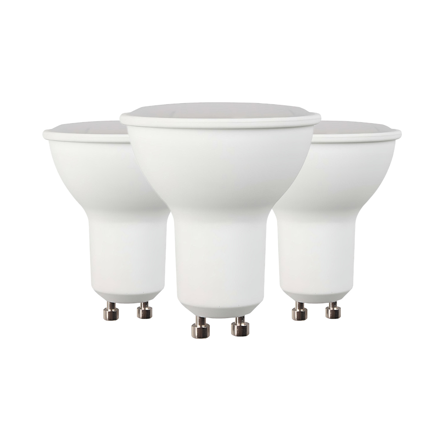 Pack 3 bombillas LED spotlight gu10 6w equi.50w 540lm 15000h primer leader