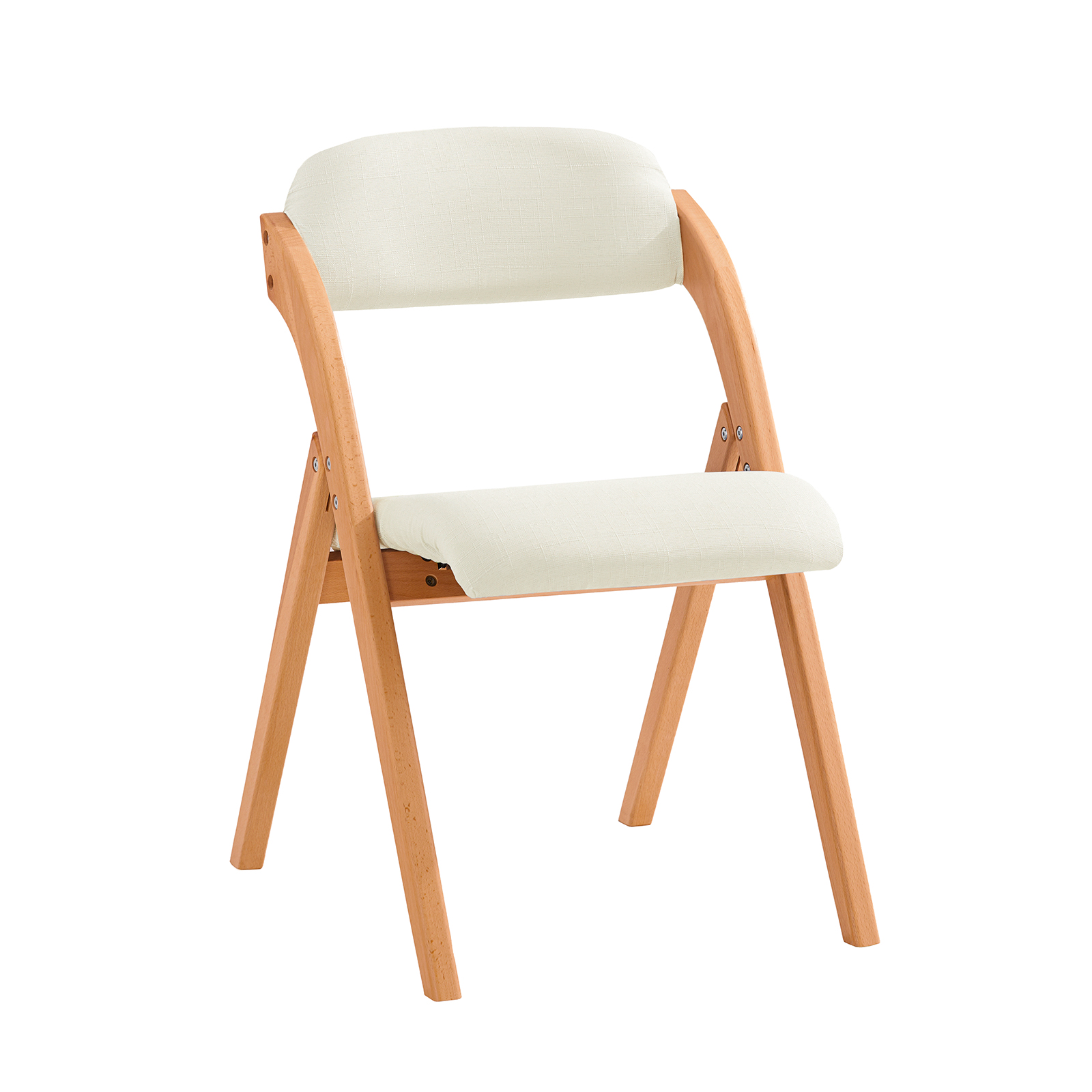 Sobuy silla plegable de madera con asiento y respaldo modelo fst92-w