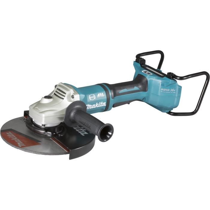 Amoladora ø 230 mm 36 v => 2 x 18 v li-ion Makita - sin batería ni cargador