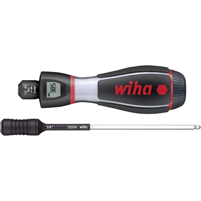 Wiha para el taller destornillador dinamométrico 1 - 5 nm din en iso 6789,