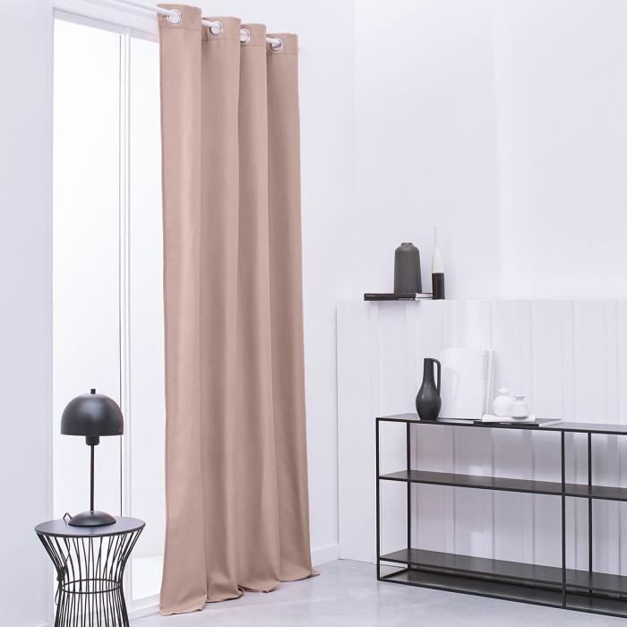 Cortina aislante hoy rosa 140x240 cm