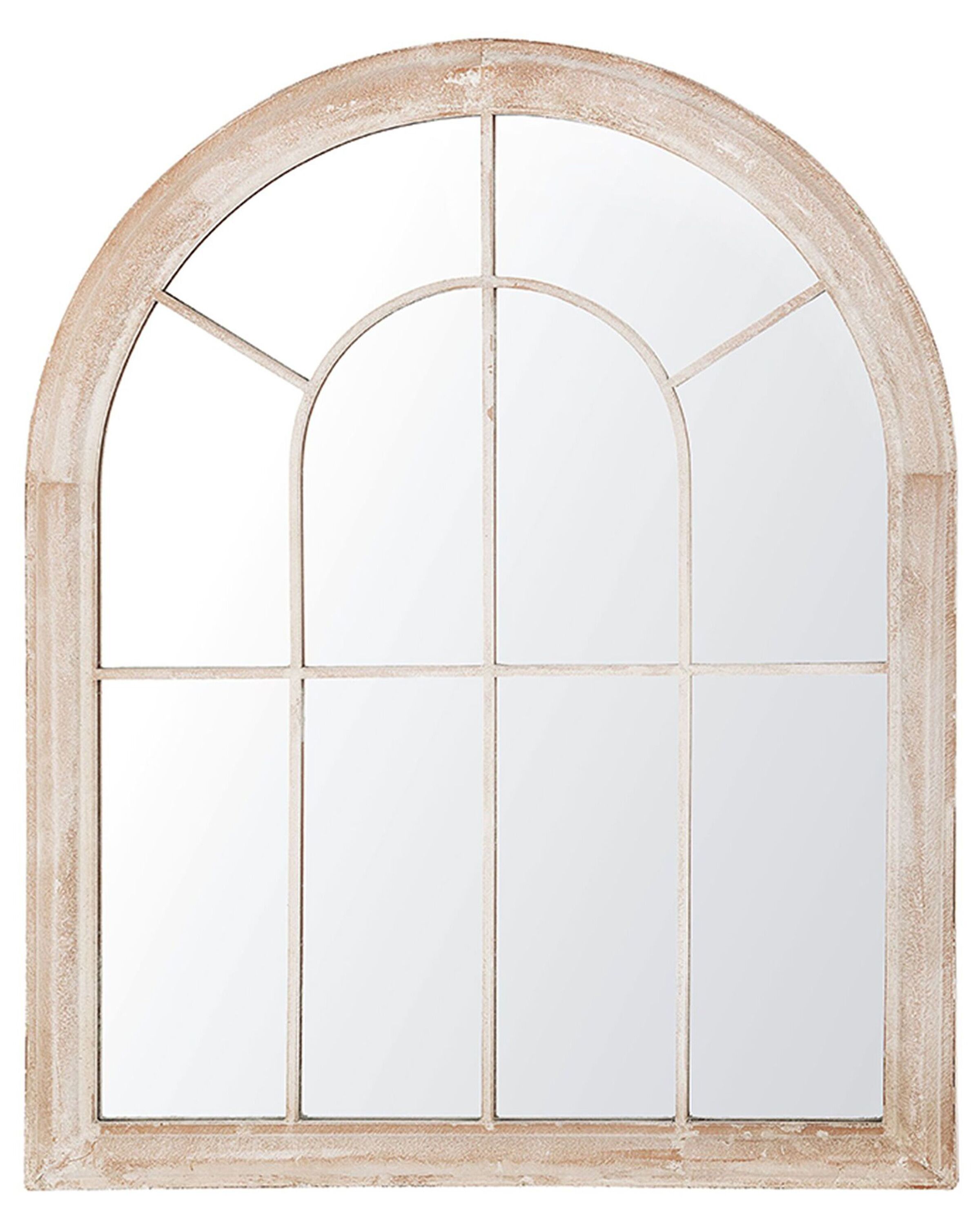 Espejo de pared embry 69 cm 88 cm metal beige
