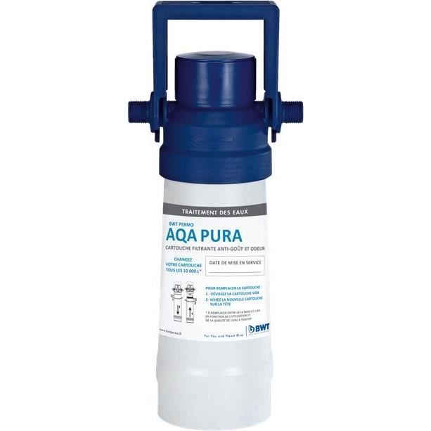 Filtro bajo fregadero - bwt - aqa-pura - retención parcial de pfas - capaci
