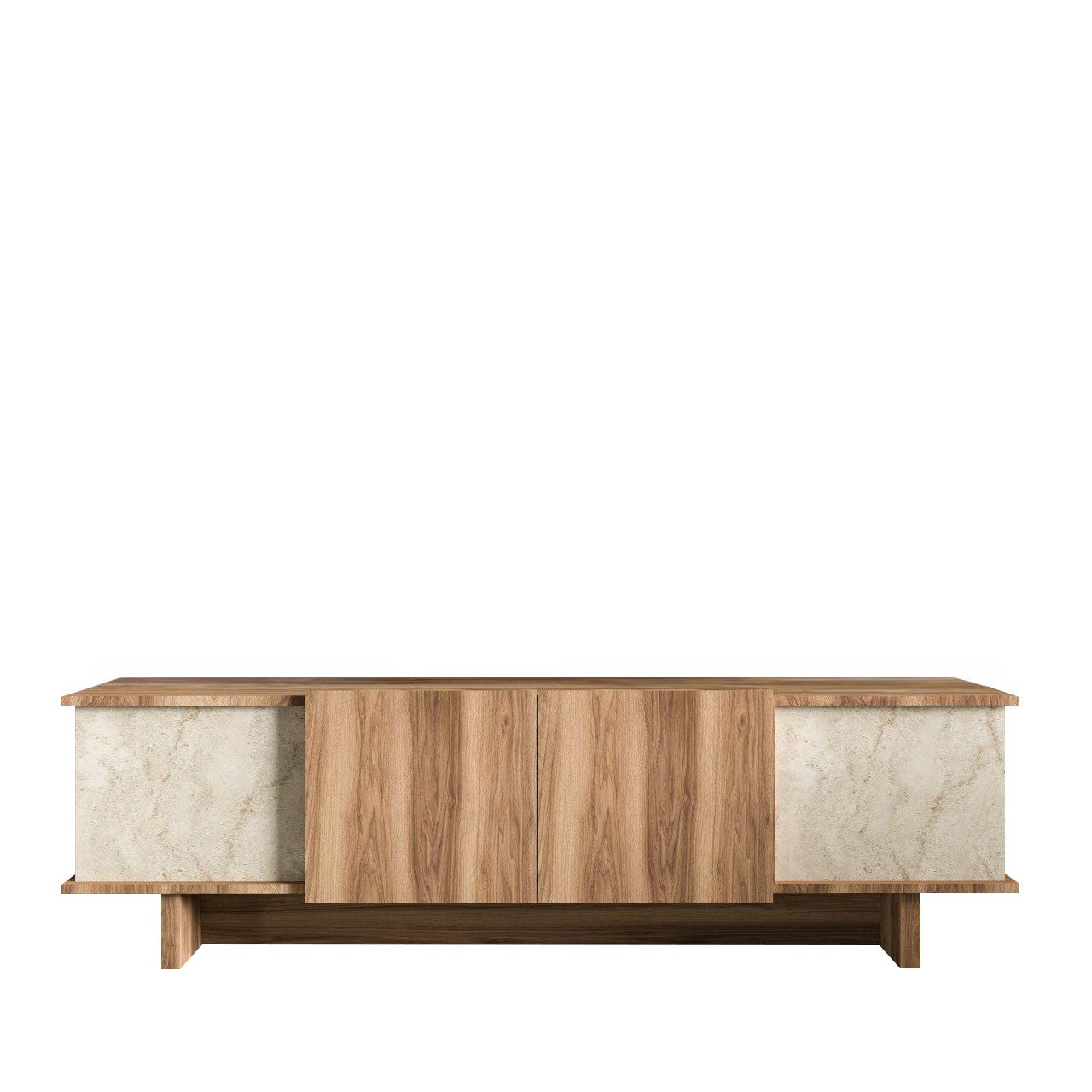 Mueble para la tele de madera <<diana>> 180 x 33 x 50 cm - travertino