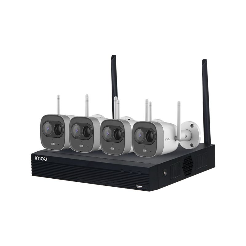 Kit 4 camaras de seguridad imou smart wifi full hd 1080p