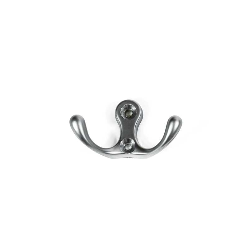 CoLGador de pared doble mini 501 cromo mate