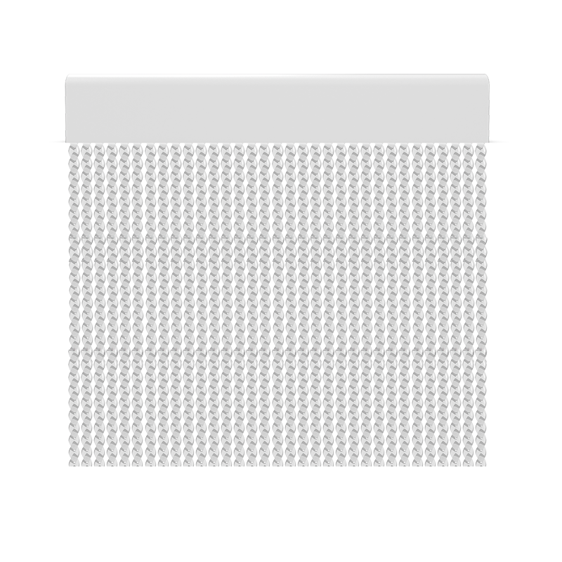 Cortina para puertas de PVC cabo transparente / 120 x 220