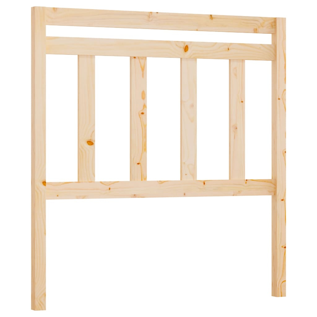vidaXL cabecero de cama madera maciza de pino 106x4x100 cm