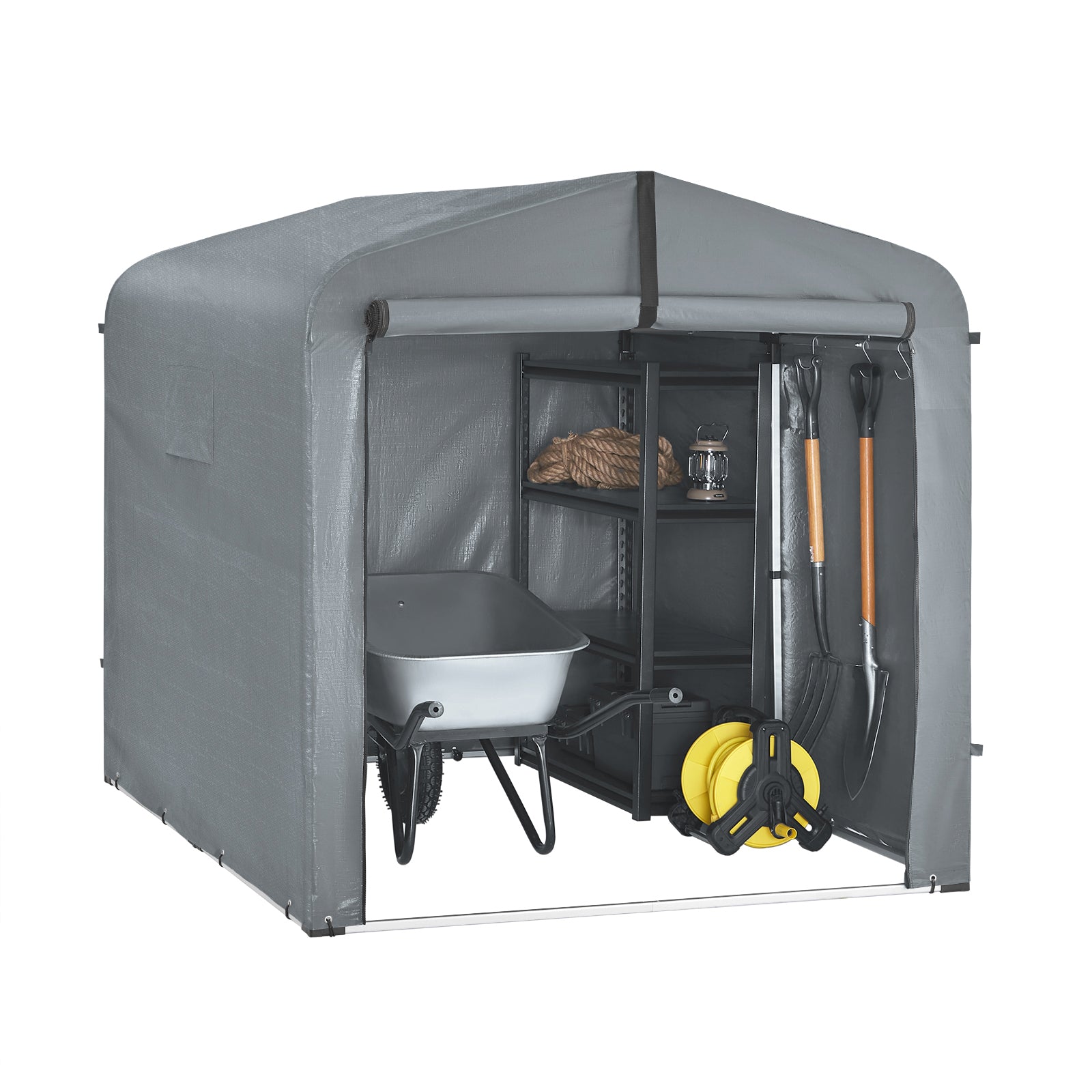 Sobuy cobertizo impermeable gris para coche