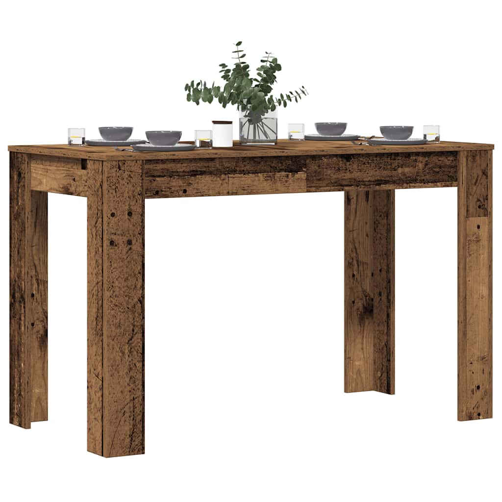 Mesa de comedor de madera contrachapada madera vieja oif741633
