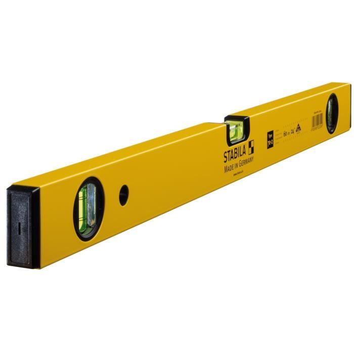 Nivel de burbuja stabila tipo 70-2 ampollas - 60cm - 2324