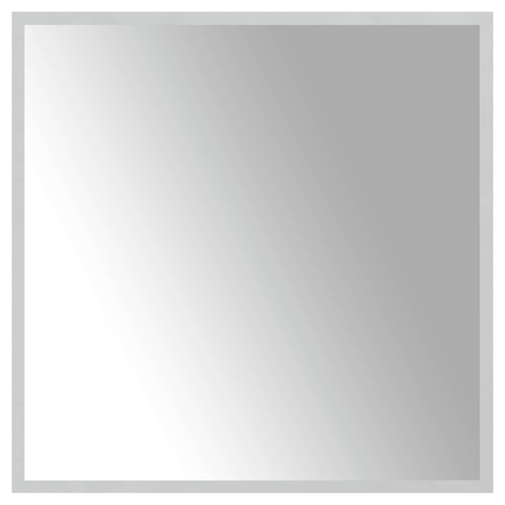 vidaXL espejo de baño con LED 60x60 cm