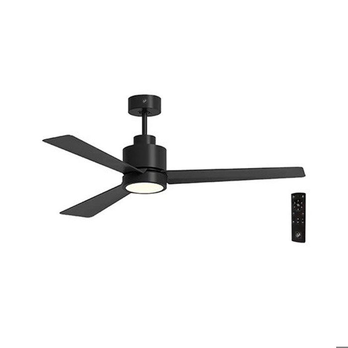 Ventilador de techo - palau - htd-130 - negro - 40w - control remoto inclui