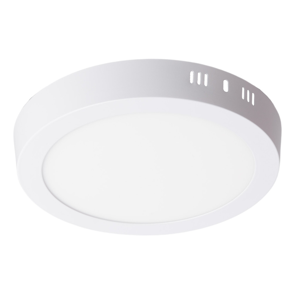 Plafón circular LED 18w 1,793lm driver lifud flicker free ip20 30,000h [w
